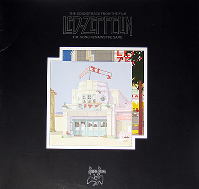 LED ZEPPELIN - The Song Remain the Same (German Release) album front cover vinyl record